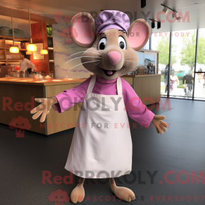 Pink Ratatouille maskot...