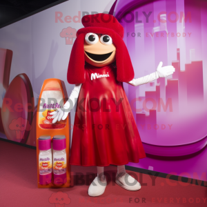 Magenta Bottle Of Ketchup...
