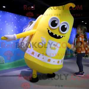 Postava maskota Yellow...