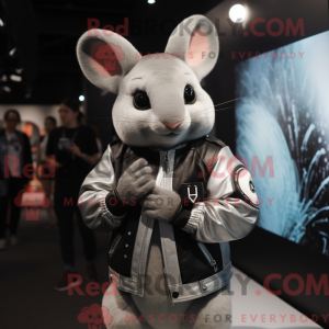 Sølv Chinchilla maskot...