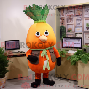 Maskottchenkostüm Orange...