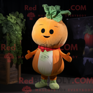 Orange Turnip mascot...