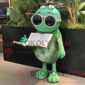 Maskottchenkostüm Grüne...