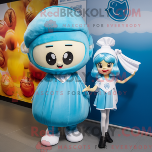 Cyan Ramen maskot kostume...