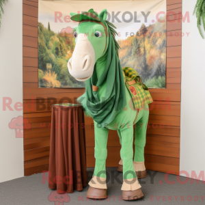Maskottchenkostüm Grüne...