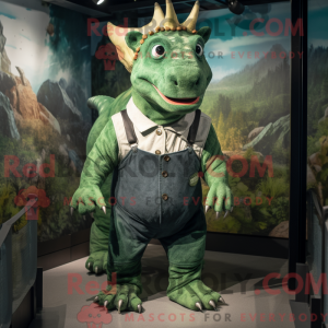 Forest Green Triceratops...