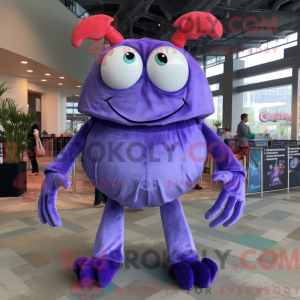 Lavender Crab Cakes mascot...