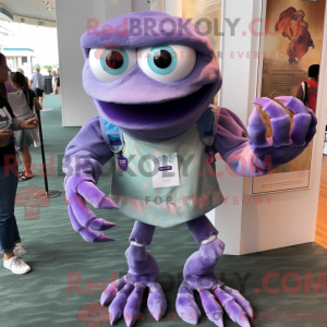 Lavender Crab Cakes mascot...