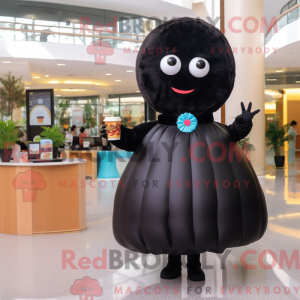 Postava maskota Black Donut...