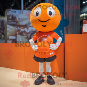 Orange Volleyball Ball...