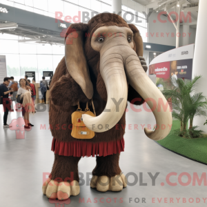 Mammoth maskot kostume...