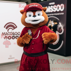 Maroon Mongoose maskot...