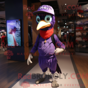 Lilla spætte maskot kostume...