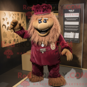 Maroon Goulash mascot...