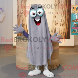 Gray Aglet mascot costume...