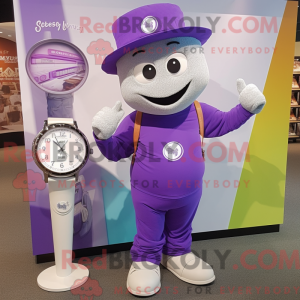 Lavender Wrist Watch mascot...