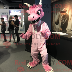 Pink Chupacabra maskot...