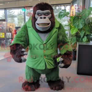 Forest Green Gorilla maskot...