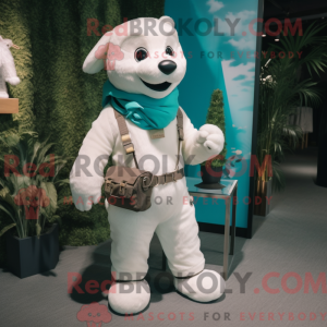 Turkis hermelin maskot...