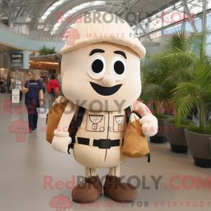 Tan Clam Chowder mascot...