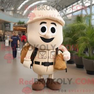 Tan Clam Chowder maskot...