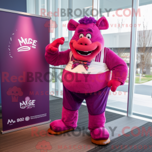 Magenta Ogre máscara de...