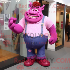 Magenta Ogre máscara de...