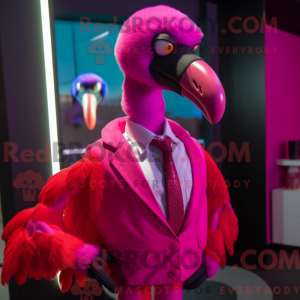 Magenta Flamingo...