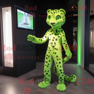 Disfraz de mascota Cheetah...