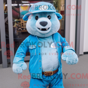 Sky Blue Otter...