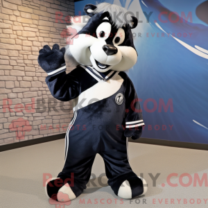 Navy Skunk Maskottchen...