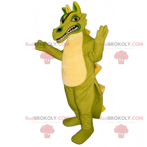 Großzahn Dinosaurier Maskottchen - Redbrokoly.com