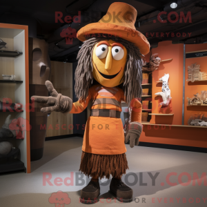 Rust Witch mascot costume...