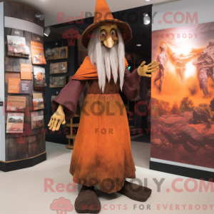 Postava maskota Rust Witch...