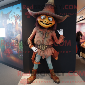 Rust Witch mascot costume...