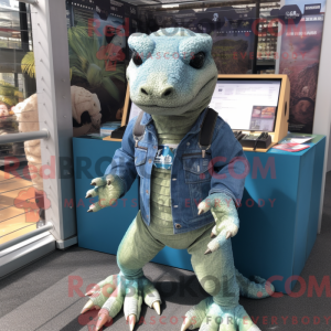 Komodo Dragon mascot...