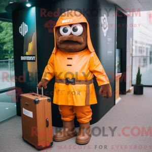 Rust Chief mascot costume...