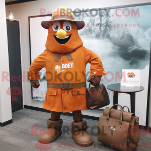 Rust Chief mascot costume...