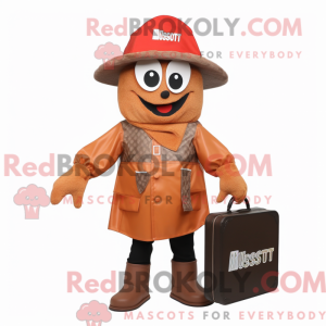 Rust Chief mascot costume...