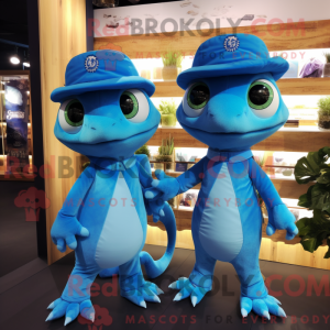 Costume mascotte de Geckos...