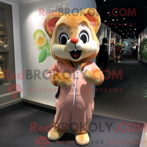 Peach Dormouse mascot...