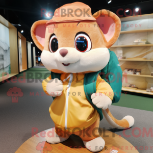 Peach Dormouse mascot...