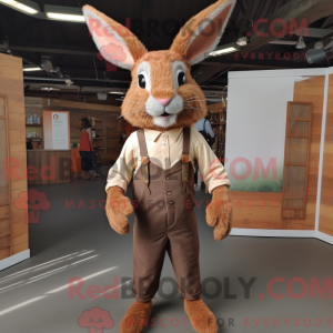 Rust Wild Rabbit maskot...