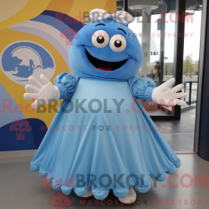 Sky Blue Meatballs mascot...