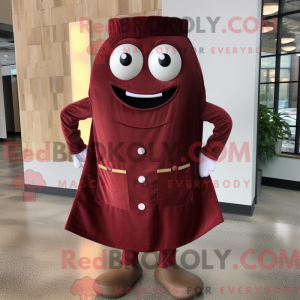 Maroon Lasagna mascot...