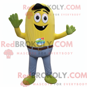 Olive Baa mascot costume...
