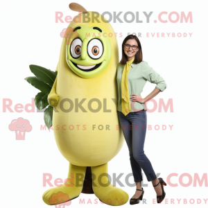 Olive Baa mascot costume...