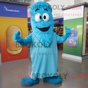 Cyan Tikka Masala mascot...