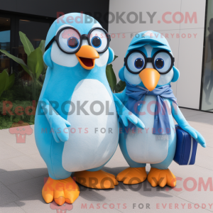 Disfraz de mascota Sky Blue...