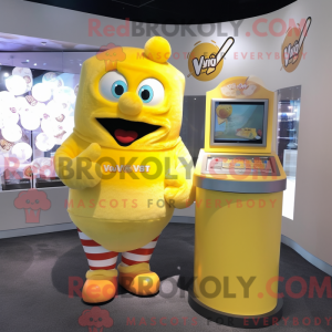 Yellow Candy Box mascot...